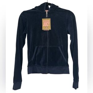 Juicy Couture Free Love velvet zip jacket